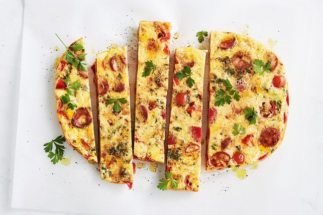 Slow Cooker Chorizo Frittata