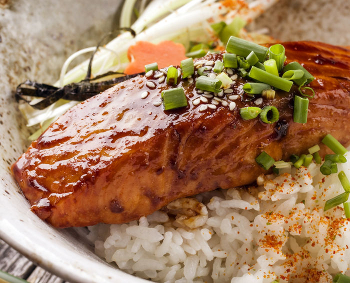 Miso-Poached Salmon