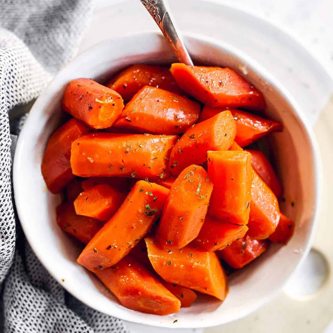 Honey Butter & Thyme Glazed Carrots