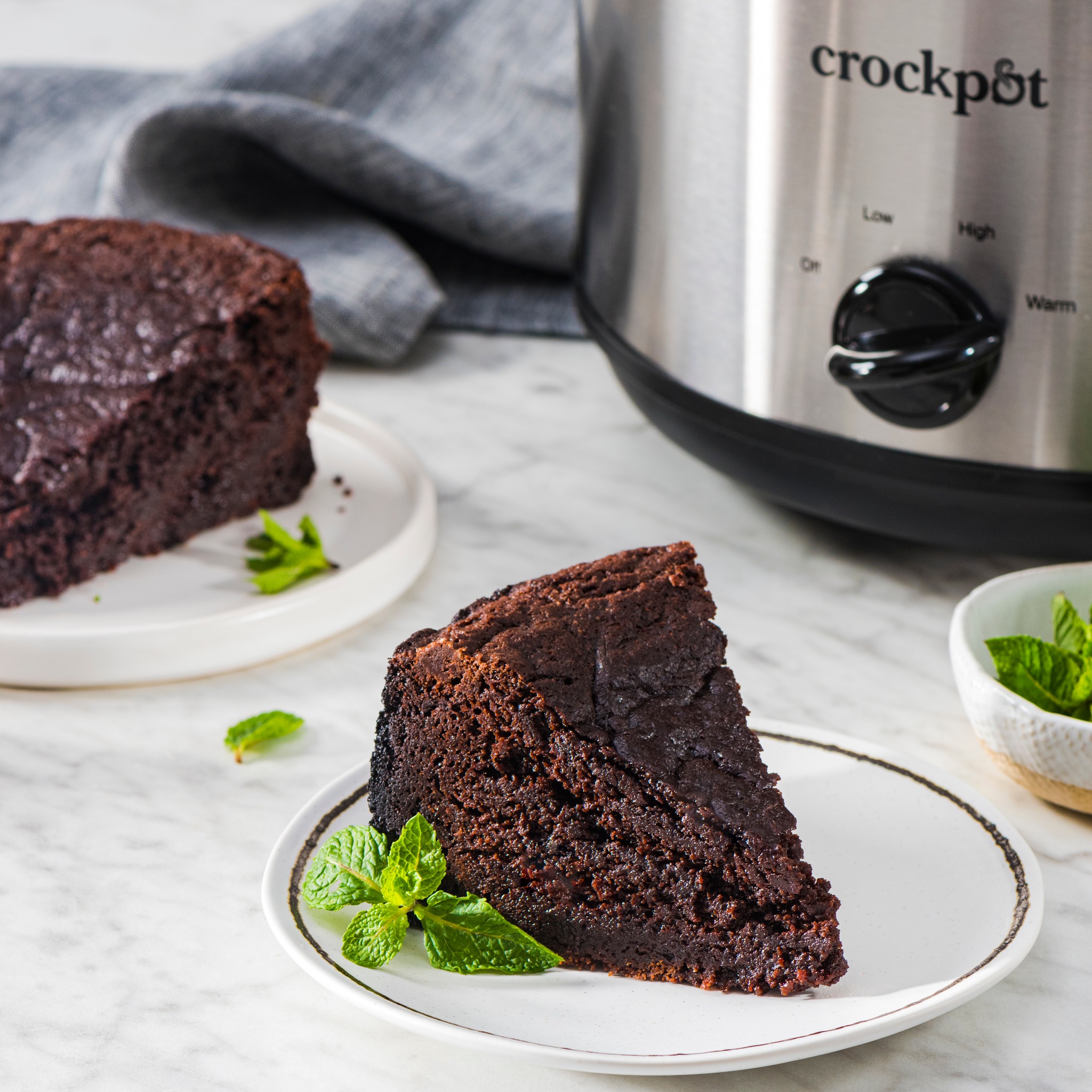Peppermint Patty Brownies Slow Cooker Recipe