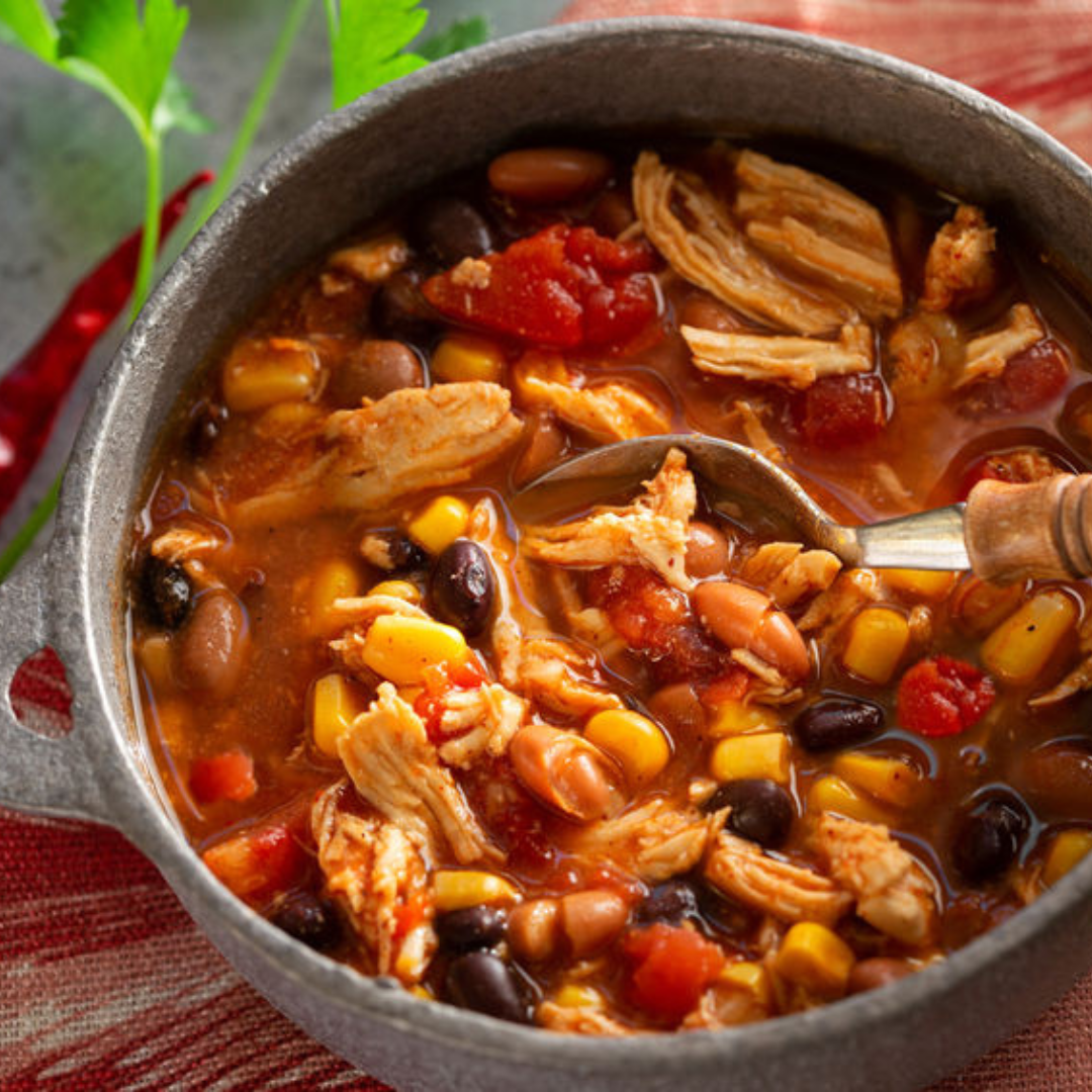 Mexican Chicken and Black Bean Soup