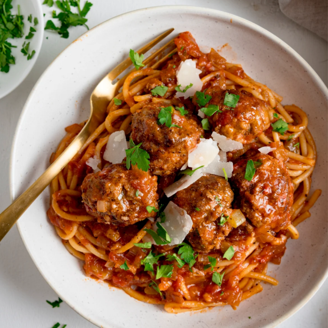 Spaghetti and Meatballs