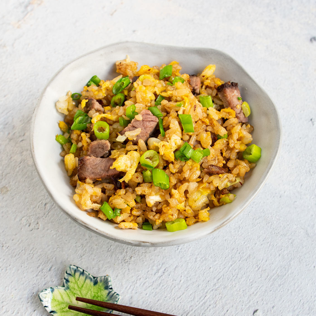 Leftover Prime Rib Fried Rice