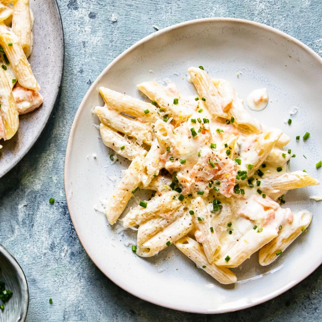 Pasta with Smoked Salmon