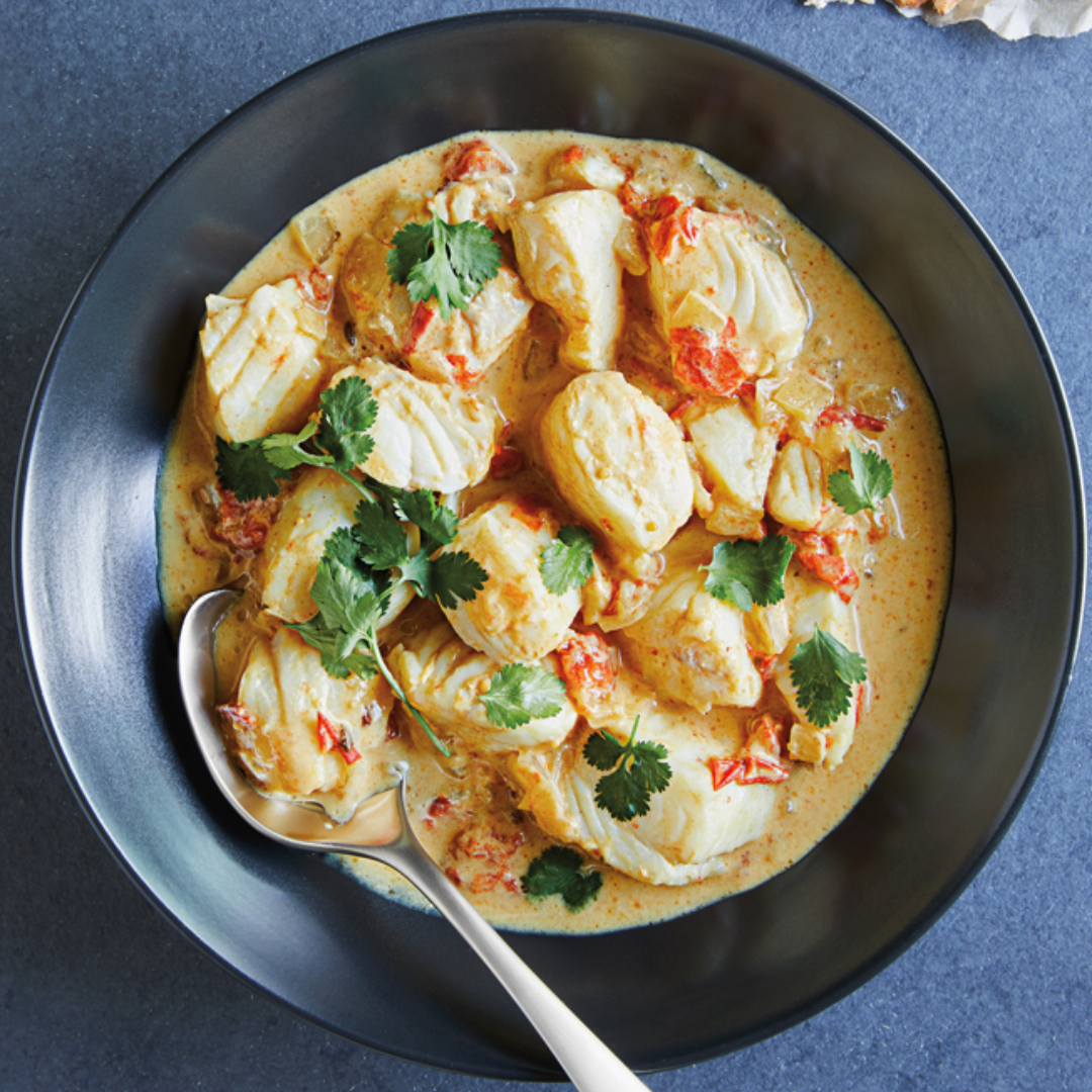 Coconut Sea bass Curry