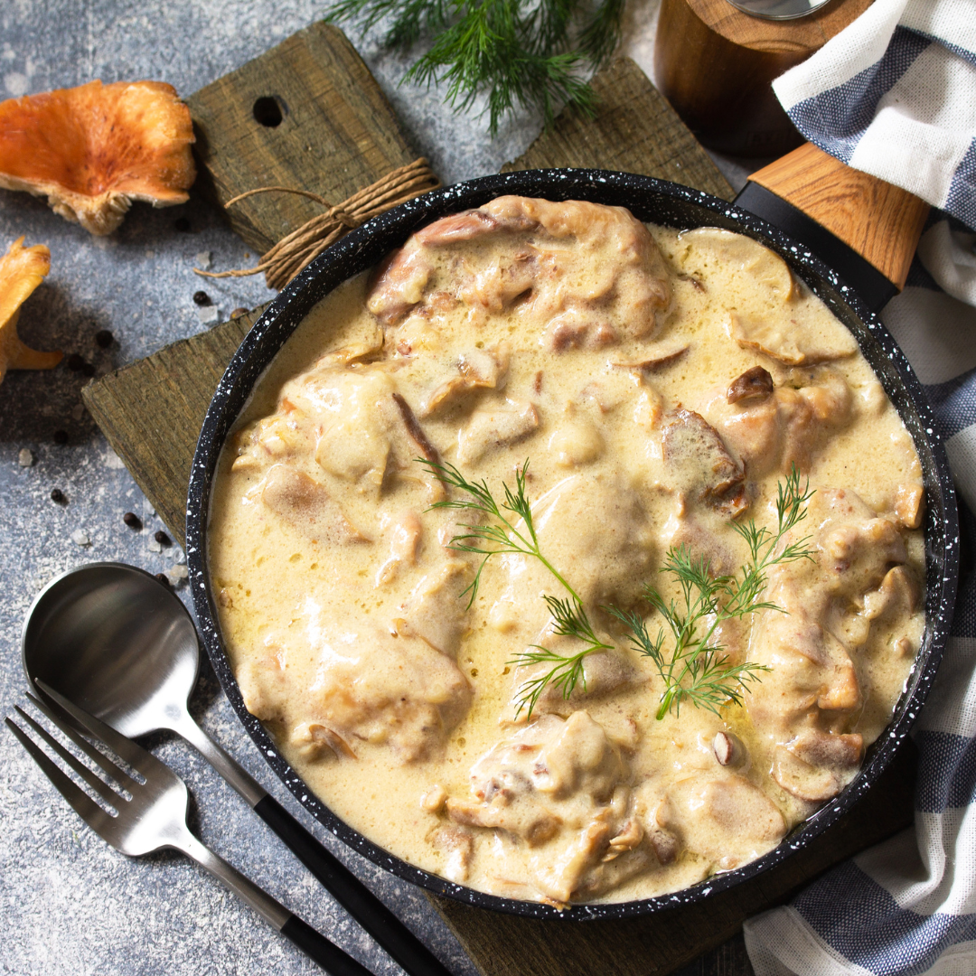 Leftover Turkey Fricassee