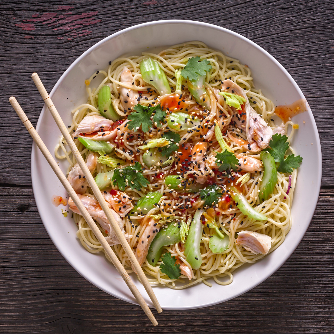 Bang Bang Turkey Noodle Salad