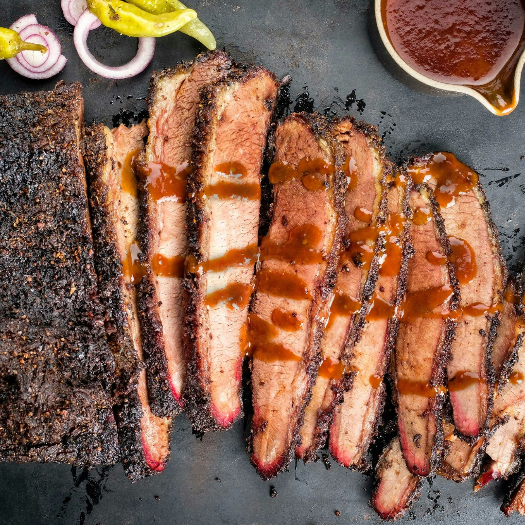 Molasses Maple-Glazed Beef Brisket
