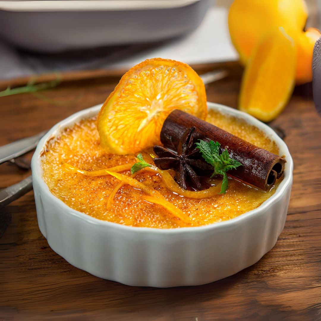 Orange Crème Brûlée