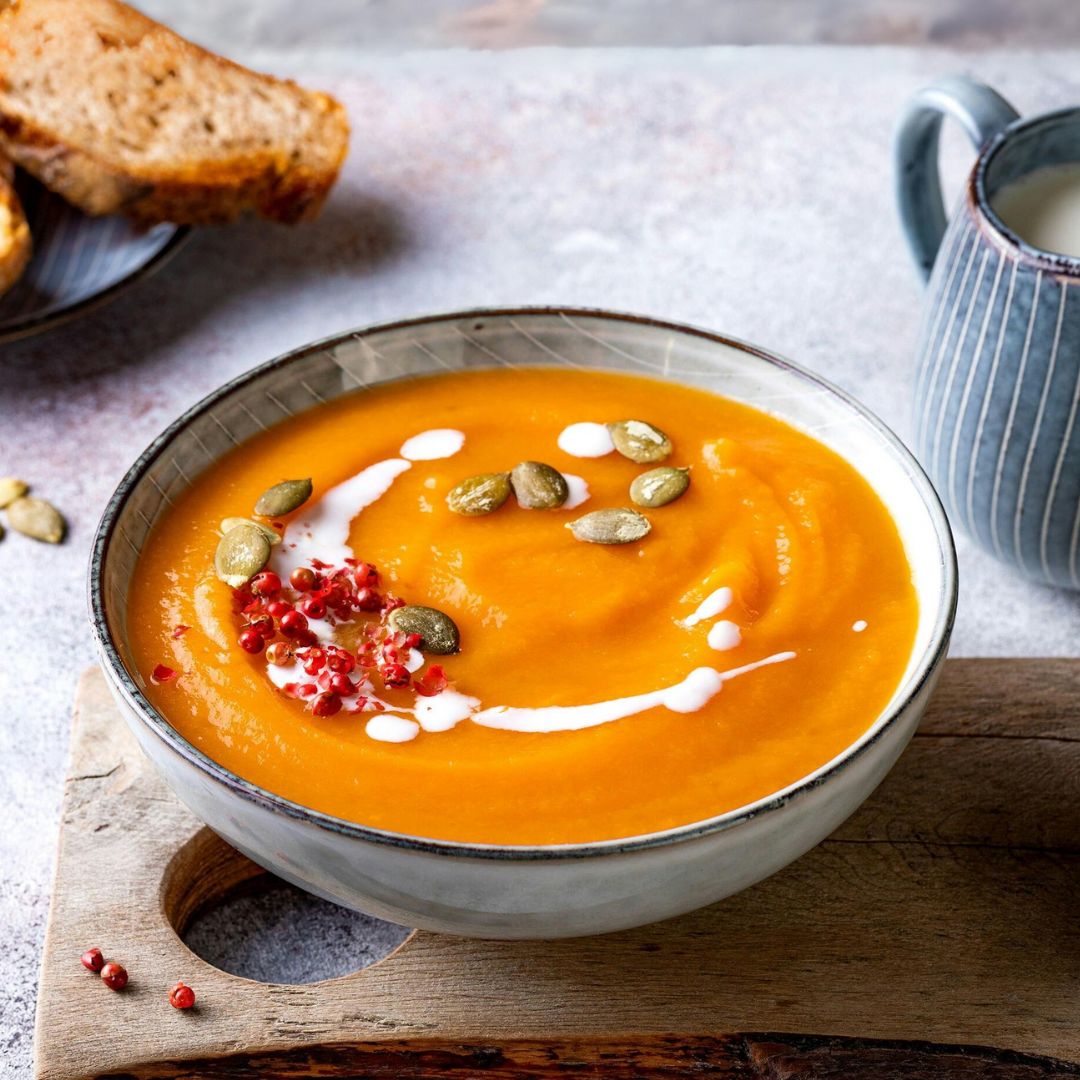 Curried Butternut Squash Soup