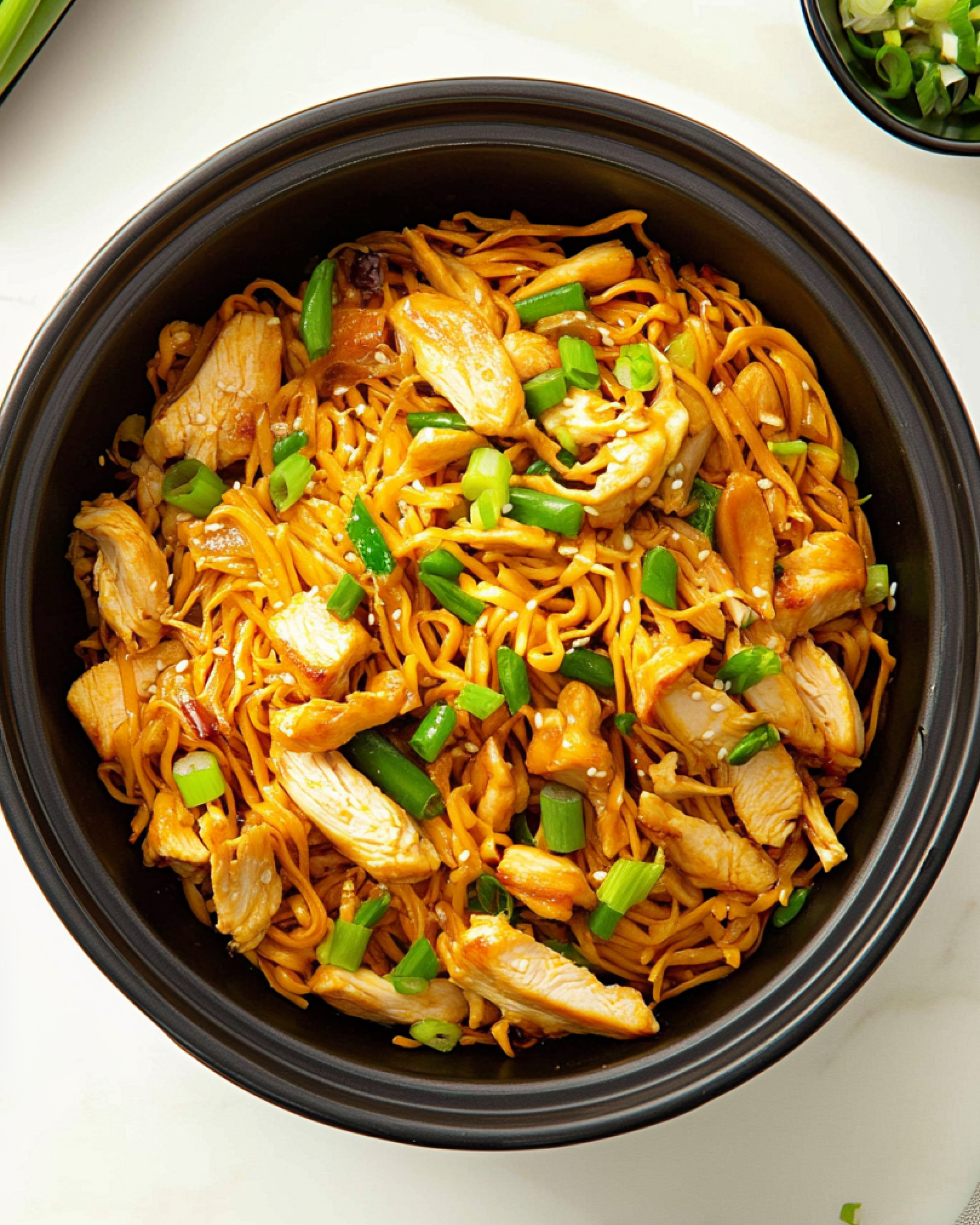 Chicken Noodles with Curry Sauce